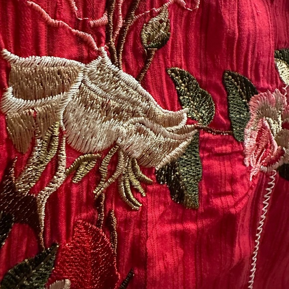 Johnny Was workshop embroidered shirt size XS - Picture 10 of 13